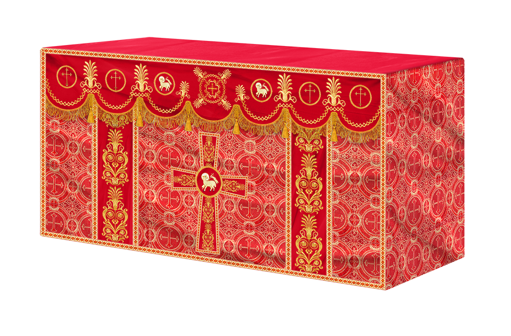 Embroidered Altar Cloth – Altar Motif & Trims | PSG VESTMENTS