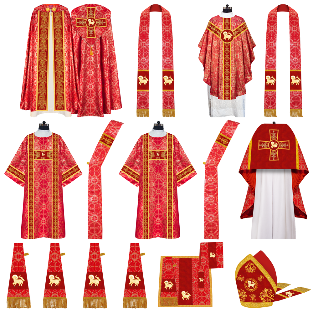 Gothic Highline Mass Set with Liturgical Motif