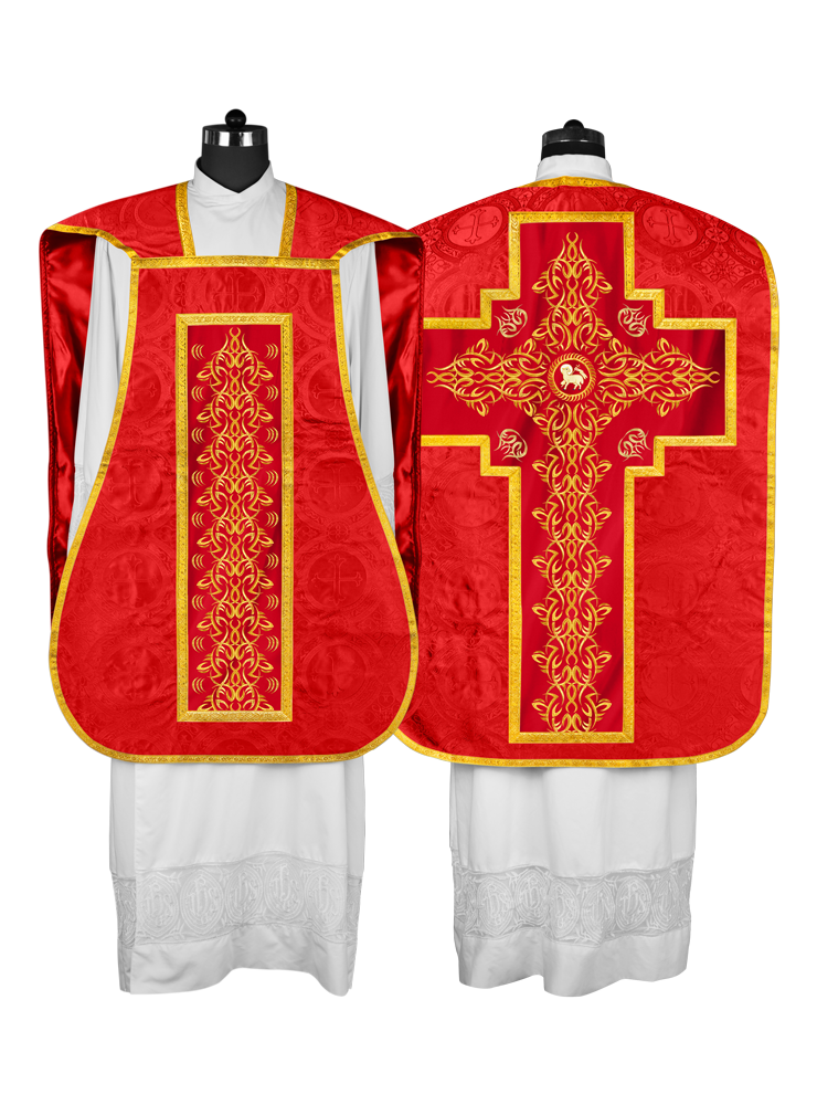 Fiddleback vestment with stole