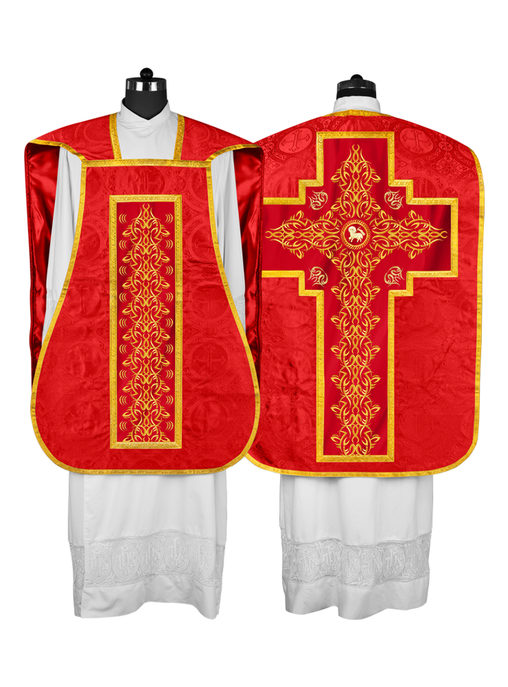 Fiddleback vestment with stole