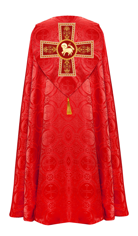 Gothic Cope Vestments With Colour Trims