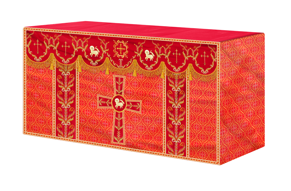 Church Altar Parament with Trims