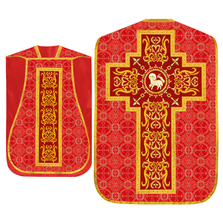 Roman Chasuble with matching stole