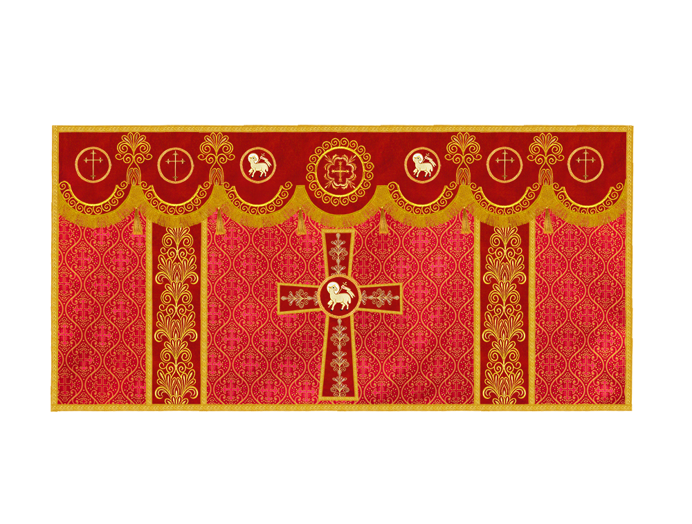 Altar Cloth with Liturgical Motif