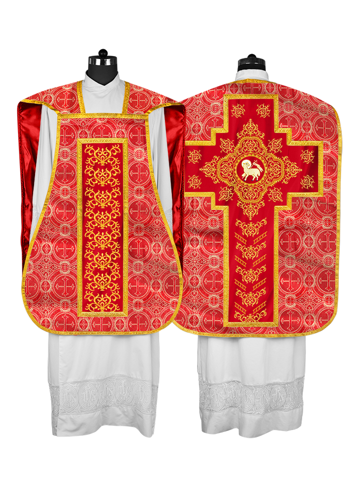 Fiddleback Vestment with Adorned Orphrey