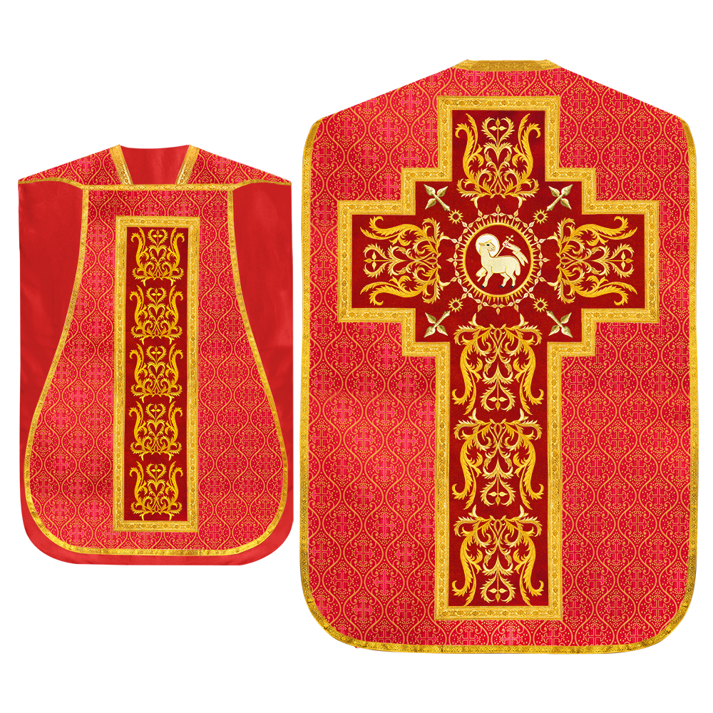 Roman Chasuble with matching stole