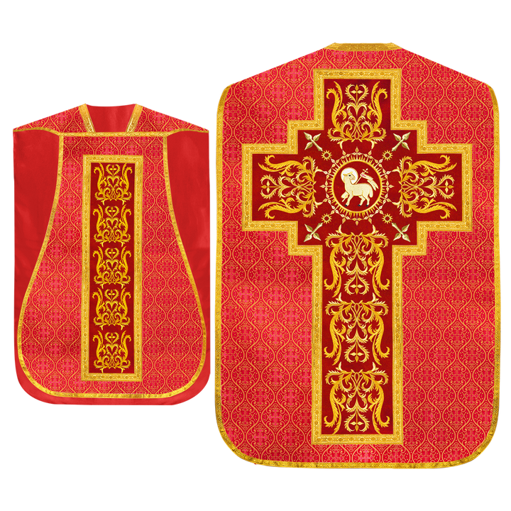 Roman Chasuble with matching stole