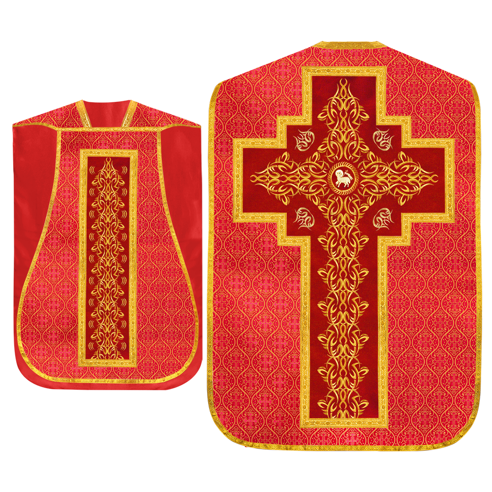 Fiddleback vestment with stole