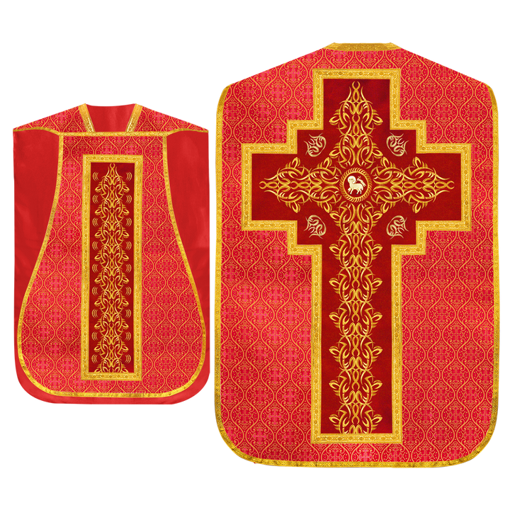 Fiddleback vestment with stole