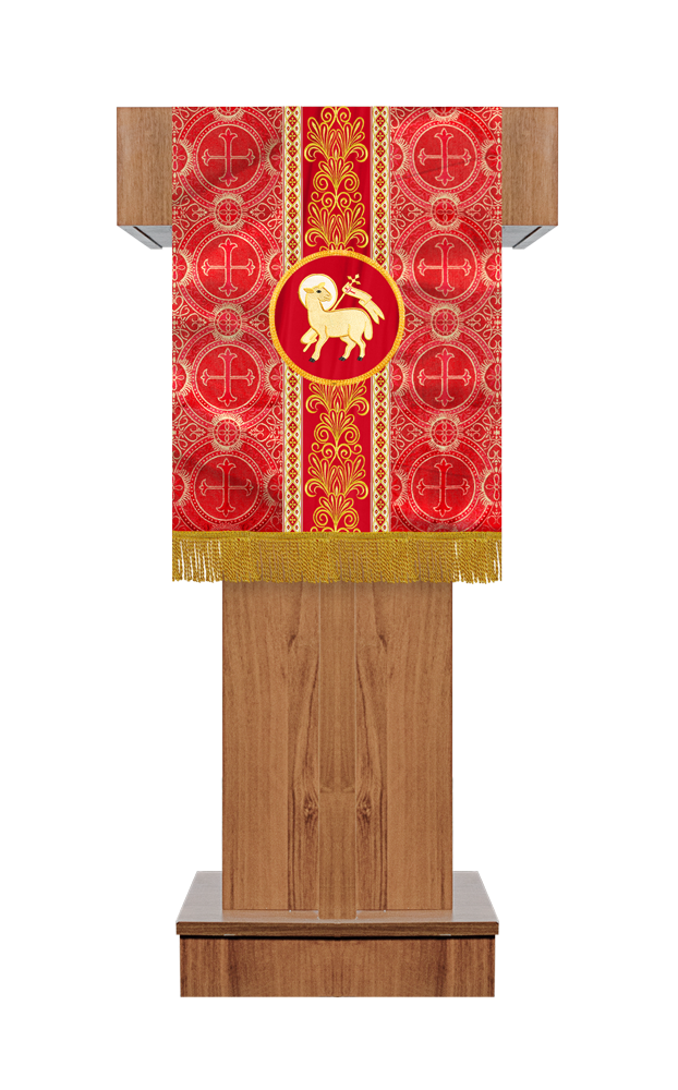 Altar Parament with Motif and Trims