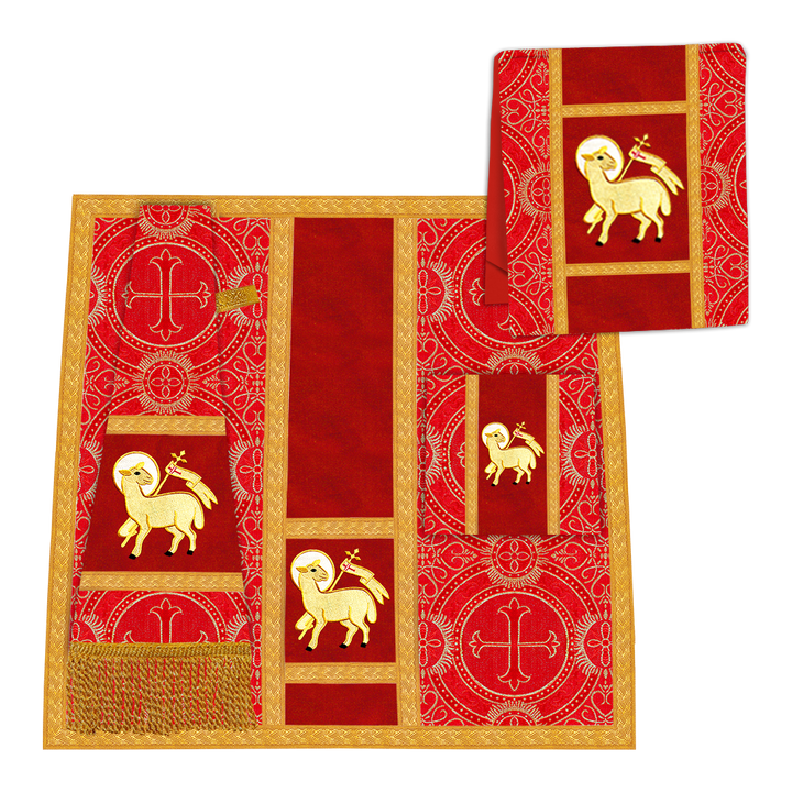 Casulla romana bordada 