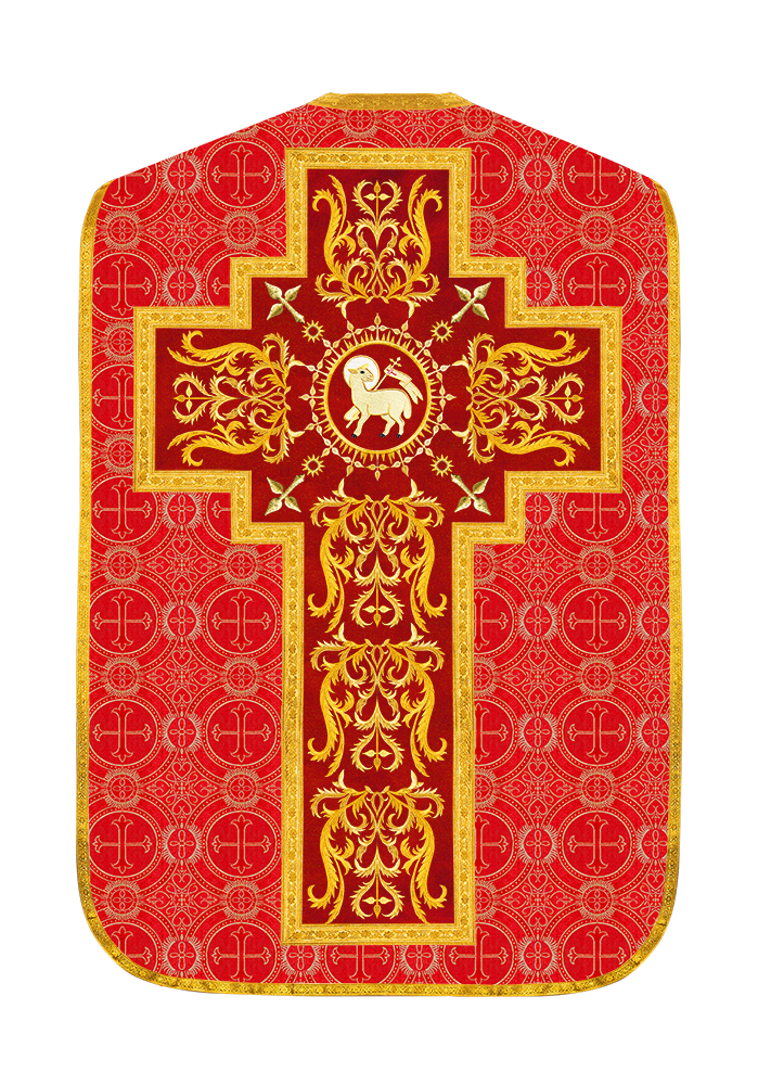 Roman Chasuble with matching stole