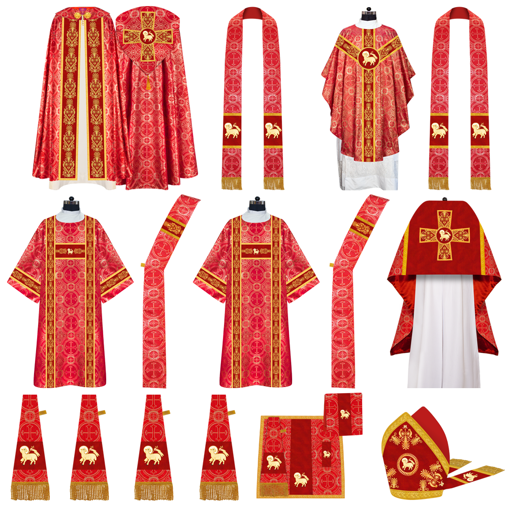 Gothic Style Highline Mass Set Vestments