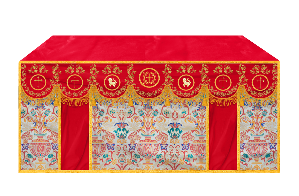 Grapes Embroidery Tapestry Altar Cloth