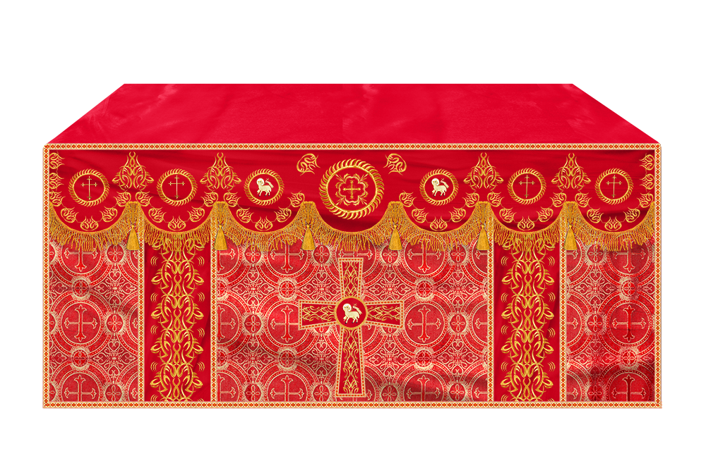 Church Altar Cloth with Trims