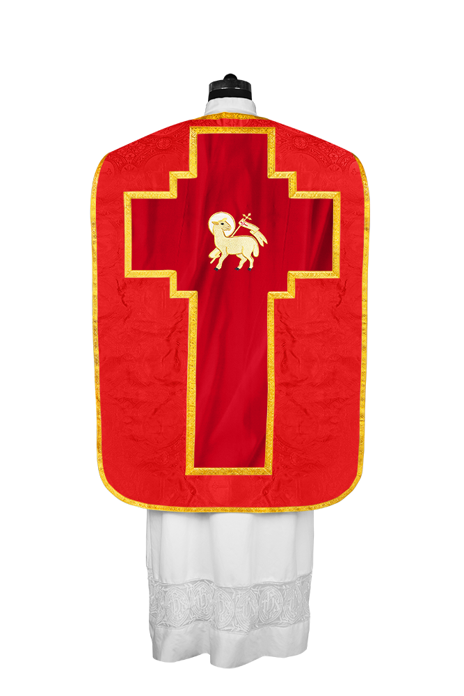 Fiddleback with spiritual motif