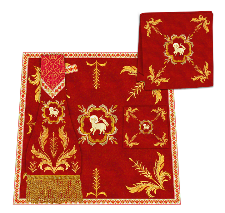 Monastic chasuble Vestments With Detailed braids and trims