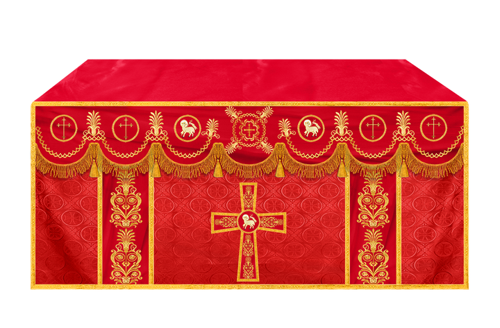 Ornate Embroidered Liturgical Altar Cloth