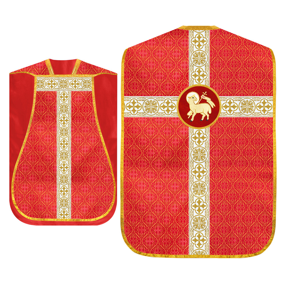 Roman Catholic Chasuble with Spiritual Motif