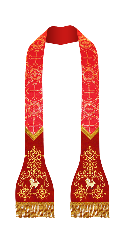 Roman Stole with adorned motif