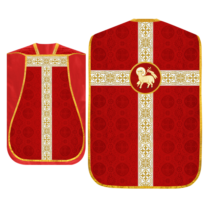 Roman Catholic Chasuble with Spiritual Motif