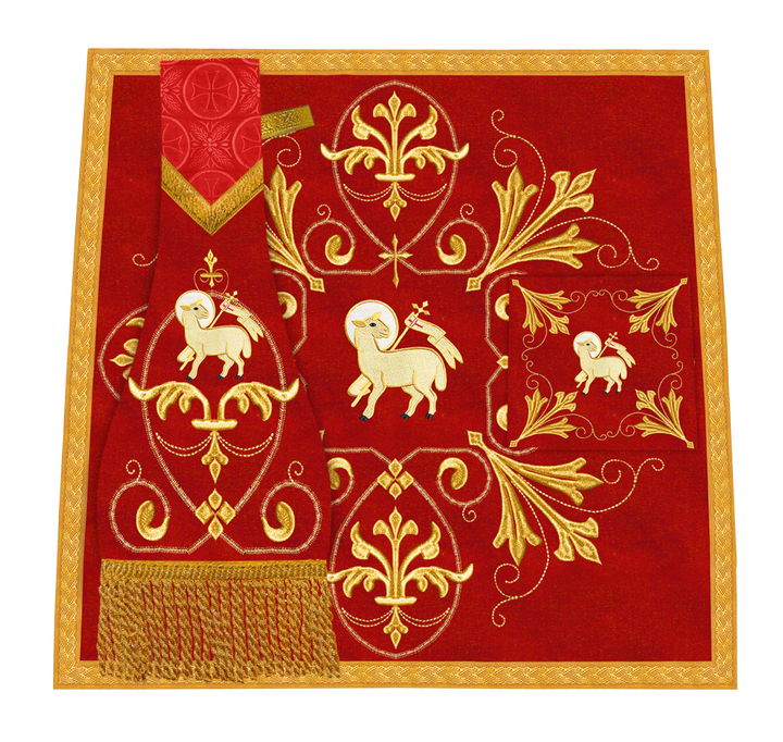 Liturgical Mass Set with Fine Embroidery