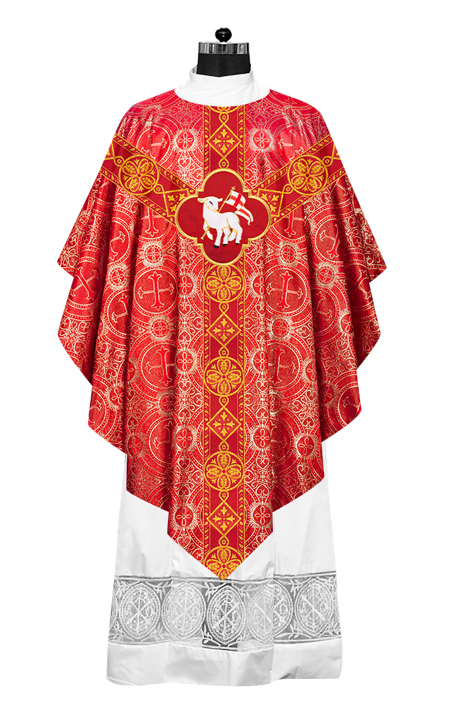 Ornate Liturgical Pugin Chasuble Vestment