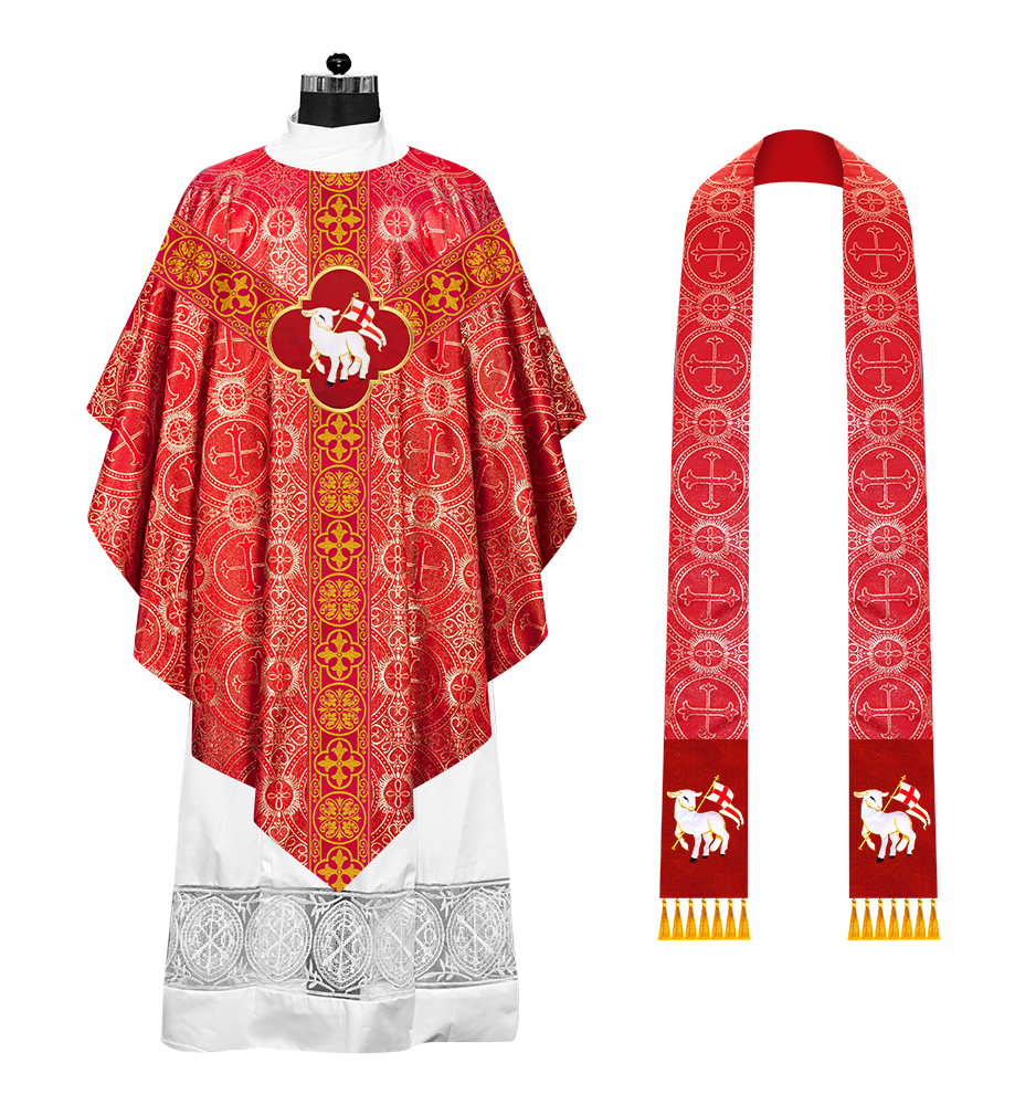 Traditional Liturgical Pugin Chasuble Vestments