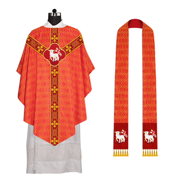 Exquisite Pugin chasuble with Orphrey