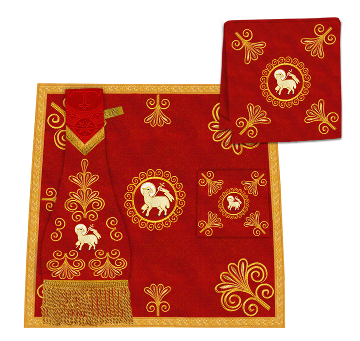 Altar Cloth with Liturgical Motif
