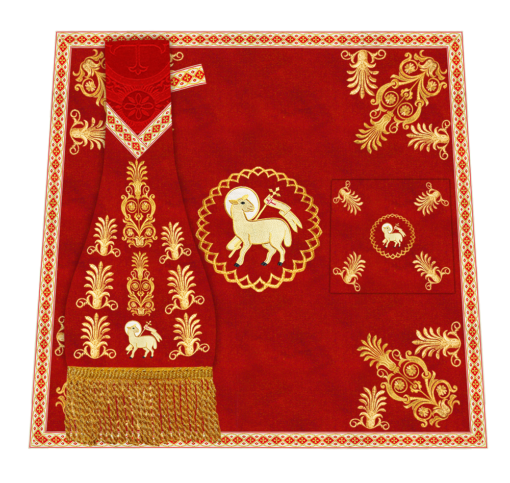 Embroidered Motif and Trims Mass set