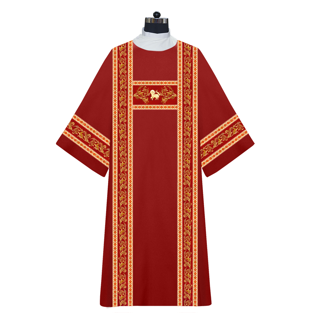 Dalmatics Vestments With Enhanced Embroidery