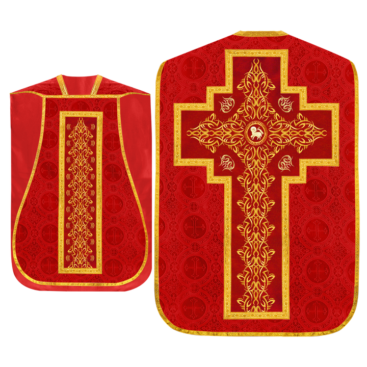 Fiddleback vestment with stole