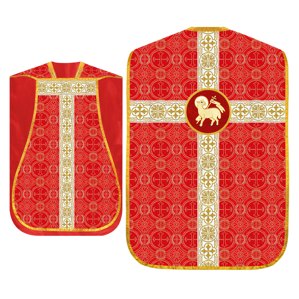 Roman Catholic Chasuble with Spiritual Motif