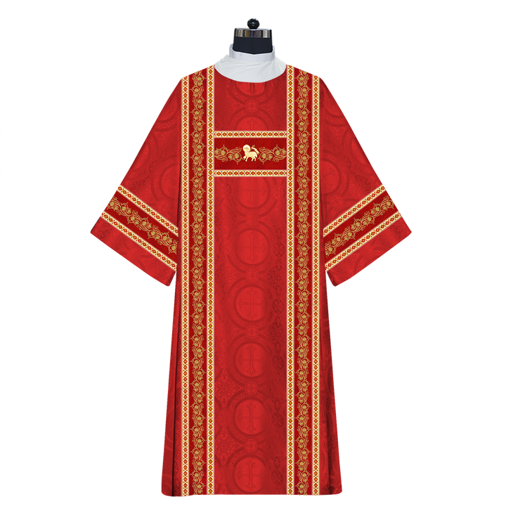 Dalmatics Vestments Adorned With Braids and Trims