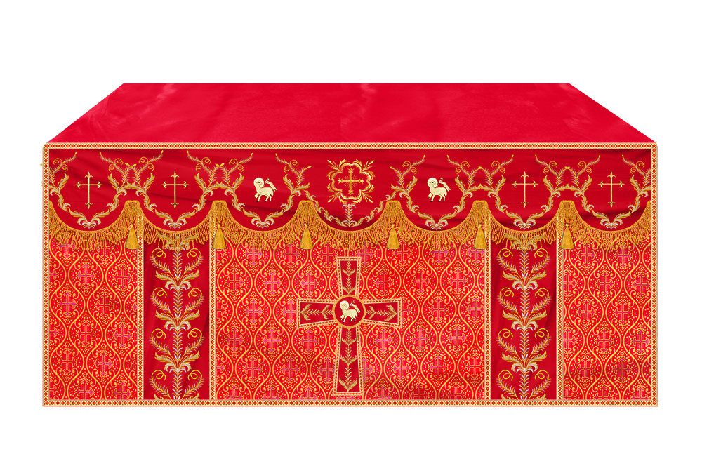 Church Altar Parament with Trims