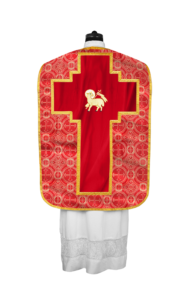 Fiddleback with spiritual motif