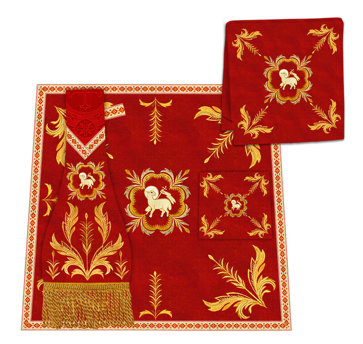 Monastic chasuble Vestments With Detailed braids and trims