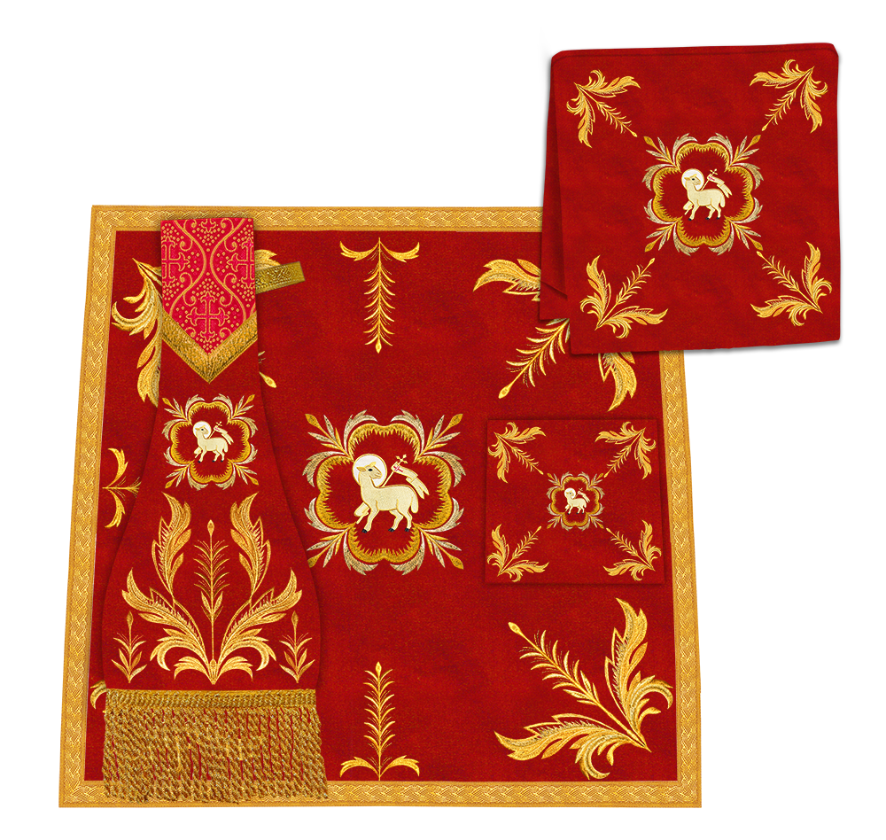 Roman Chasuble with liturgical motifs