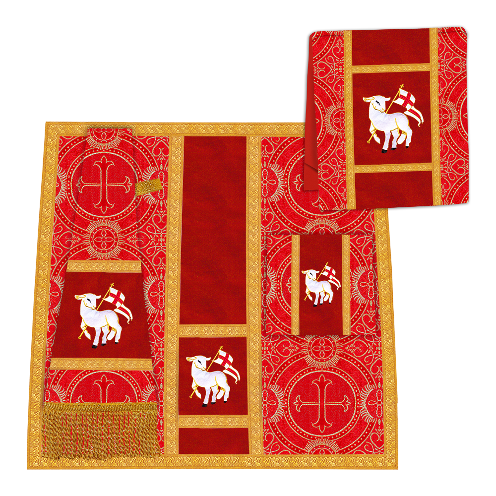 Liturgical Cope Vestments with Ornate Trims