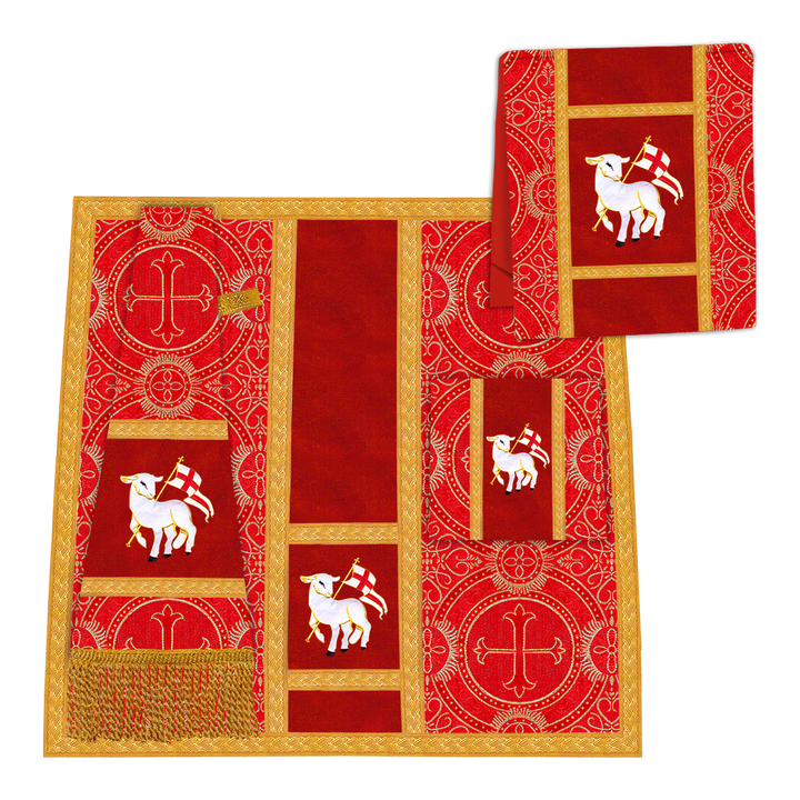 Liturgical Cope Vestments with Ornate Trims