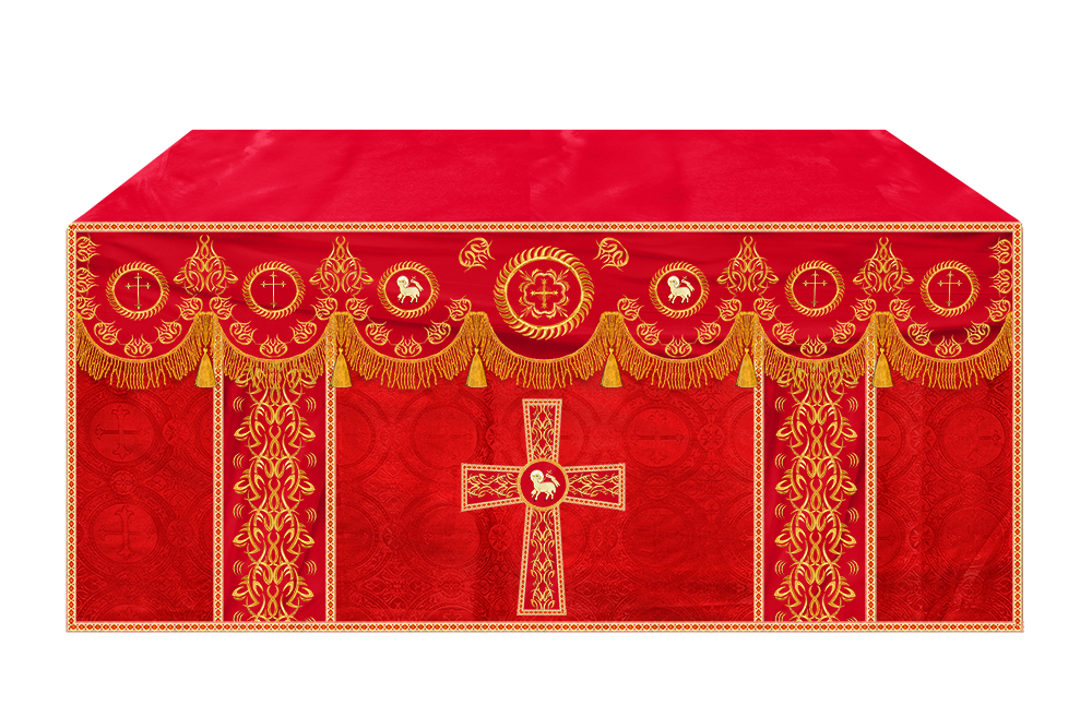Church Altar Cloth with Trims