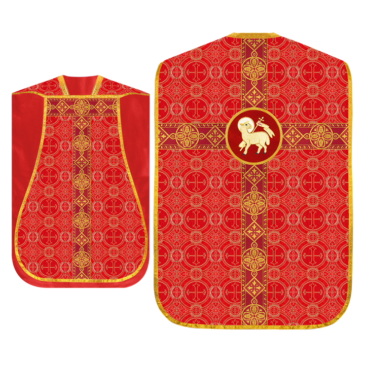 Embroidered Roman Chasuble Vestment