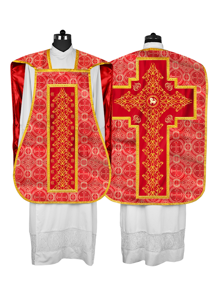 Fiddleback vestment with stole
