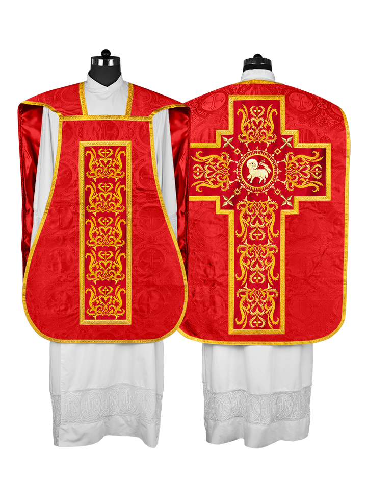 Roman Chasuble with matching stole