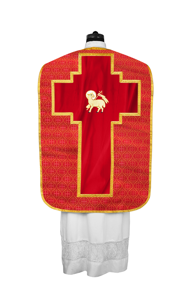 Fiddleback with spiritual motif