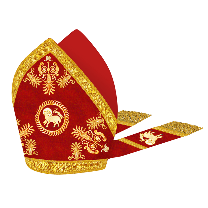 Catholic Mitre with embroidery