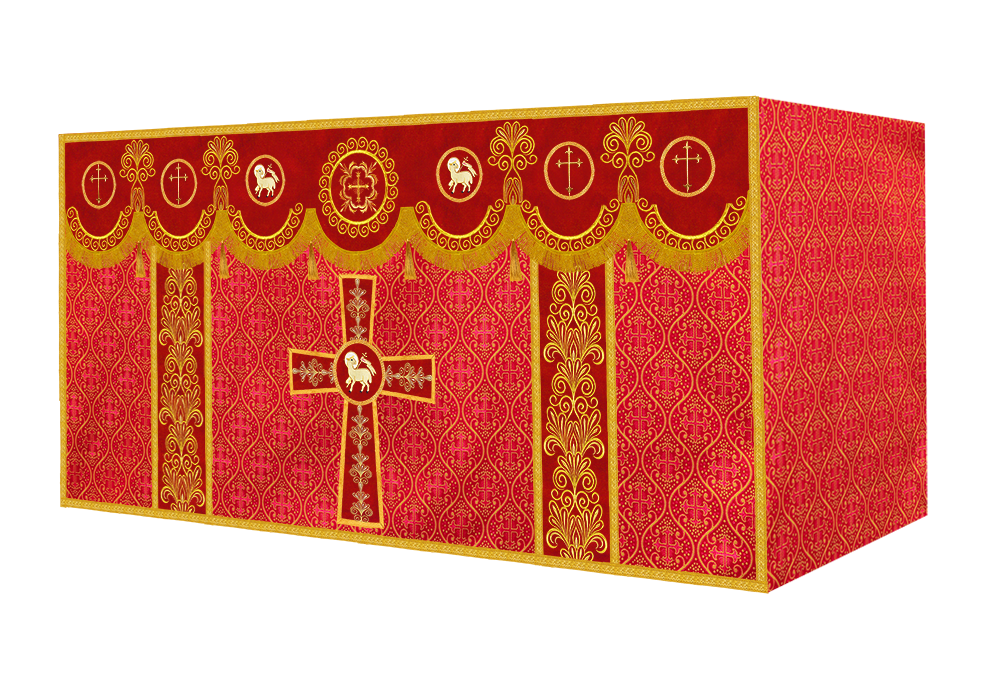 Altar Cloth with Liturgical Motif