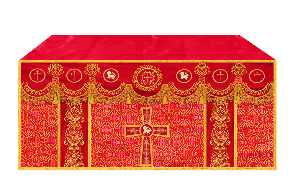 Altar Cloth with Liturgical Motif