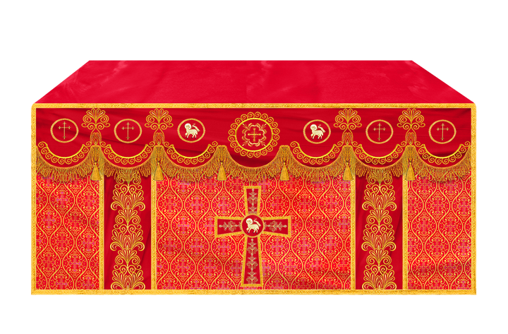 Altar Cloth with Liturgical Motif